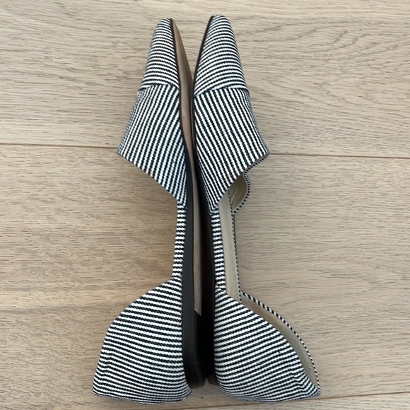 Jenni Kayne Chambray D’Orsay Flats Size 37.5 - Picture 8 of 9